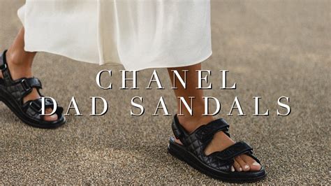 sandalo stile chanel|Chanel dad sandals review.